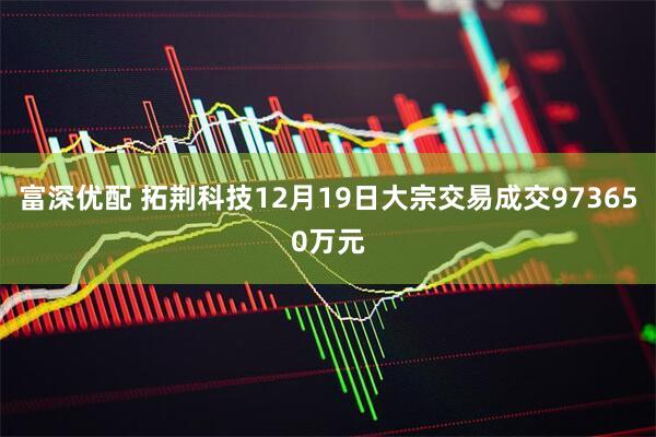 富深优配 拓荆科技12月19日大宗交易成交973650万元