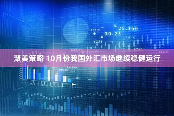 聚美策略 10月份我国外汇市场继续稳健运行